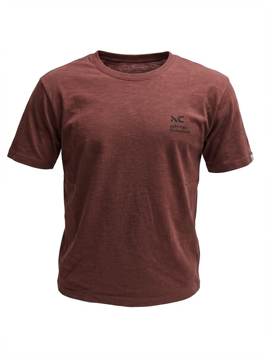 Athletes Collective Gardena T-shirt SS 420 Bordeaux