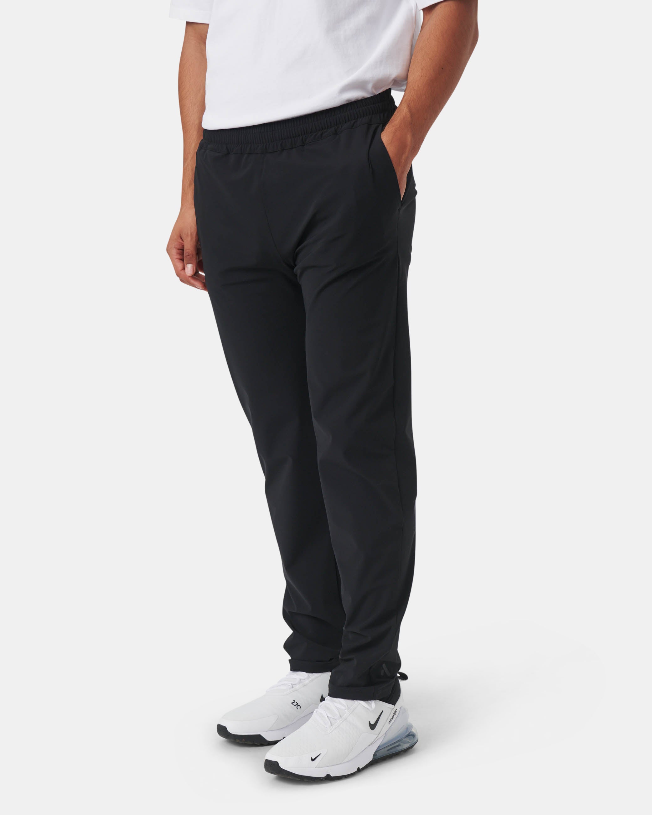 Cannac Sports Wear Mens Black Karara Track Pant, Size: Medium at