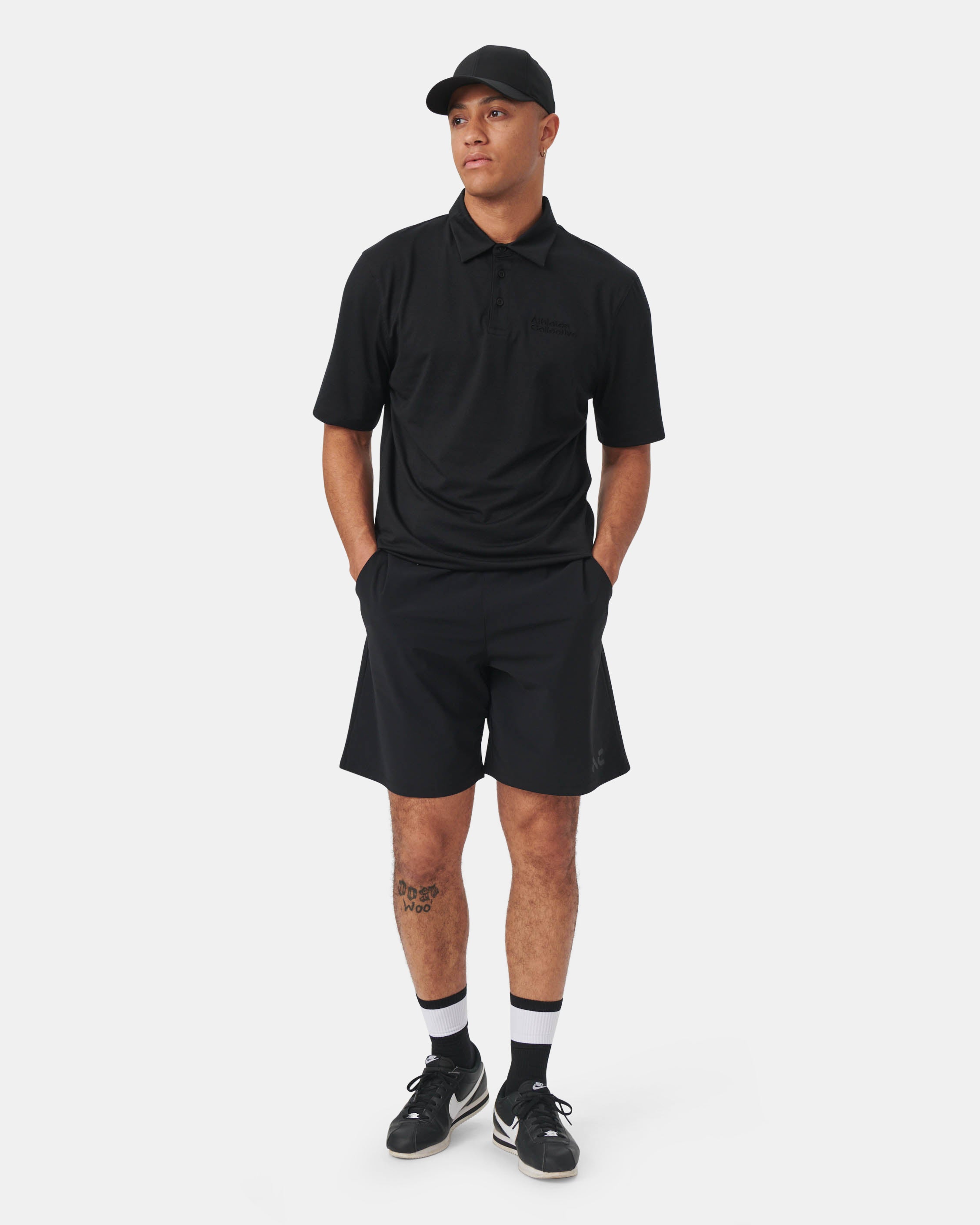 The Tech Polo - Black