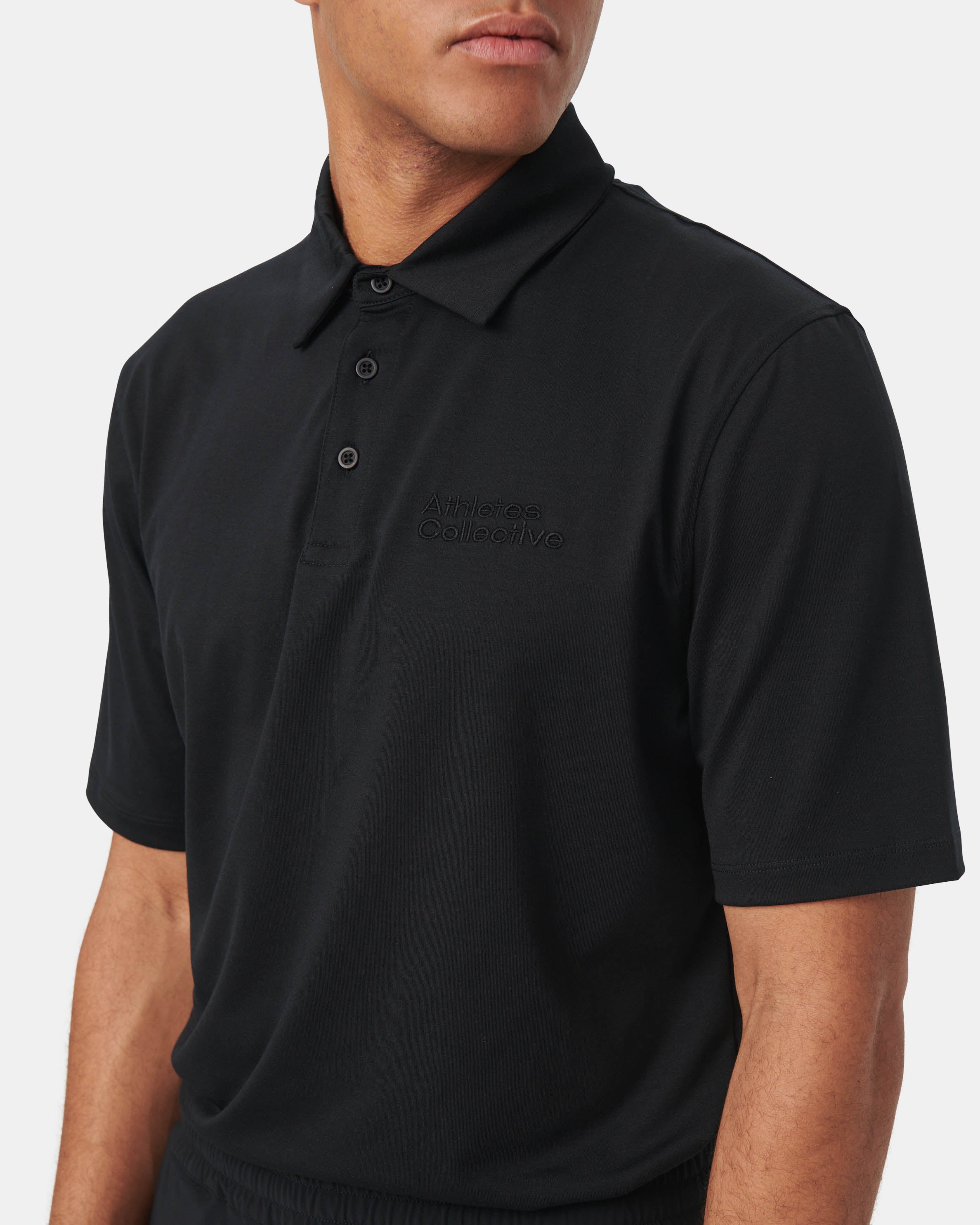 The Tech Polo - Black