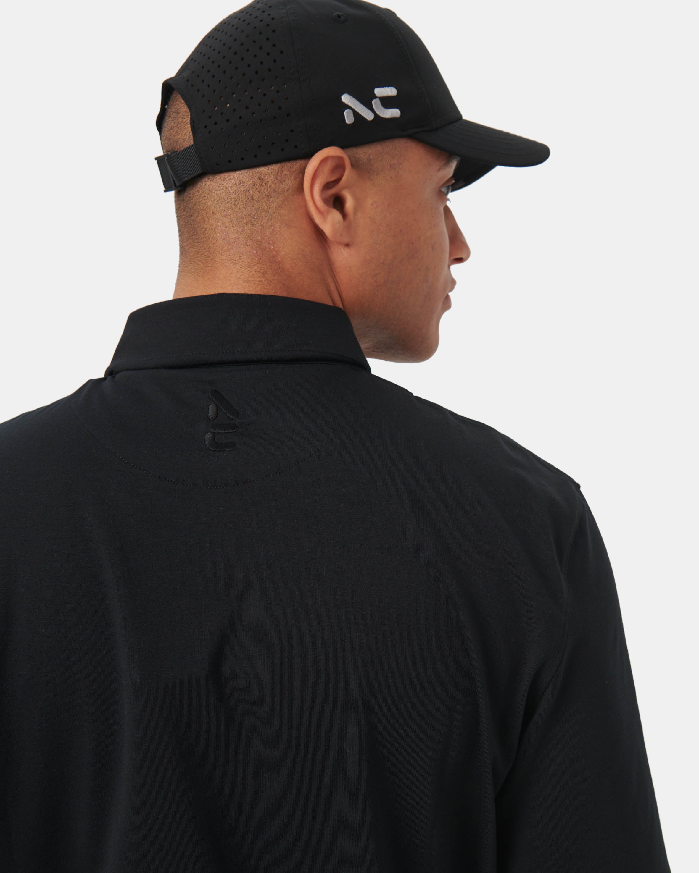 The Tech Polo - Black