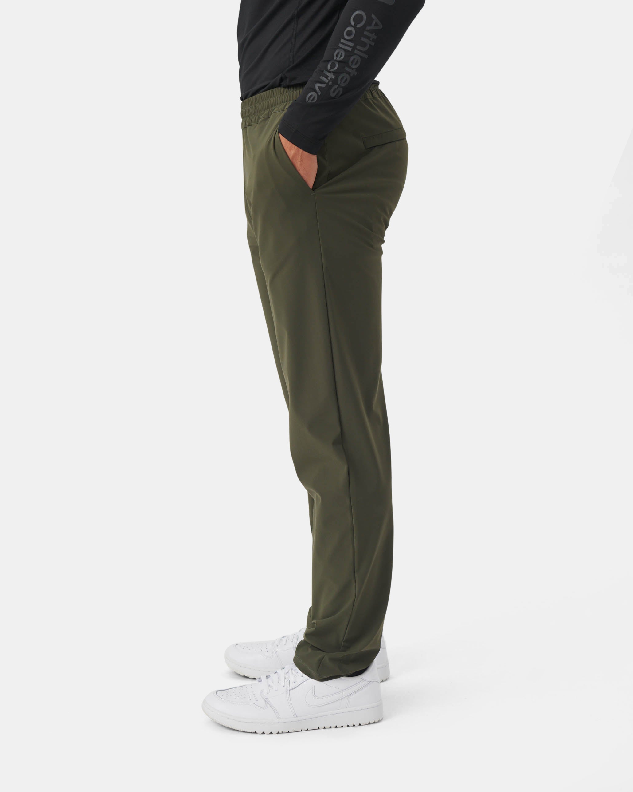 Track on sale pants green